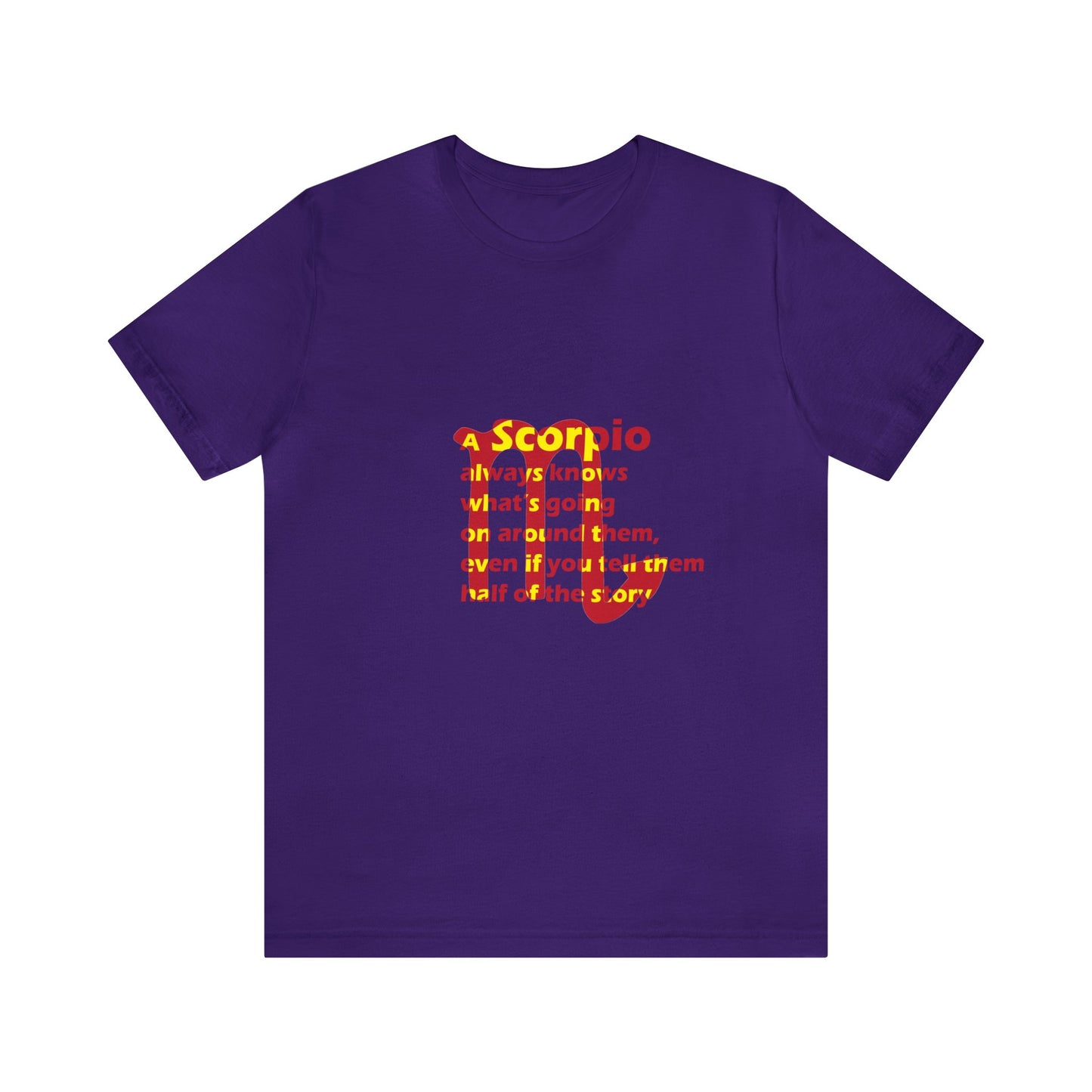 Scorpio T-Shirt Sign