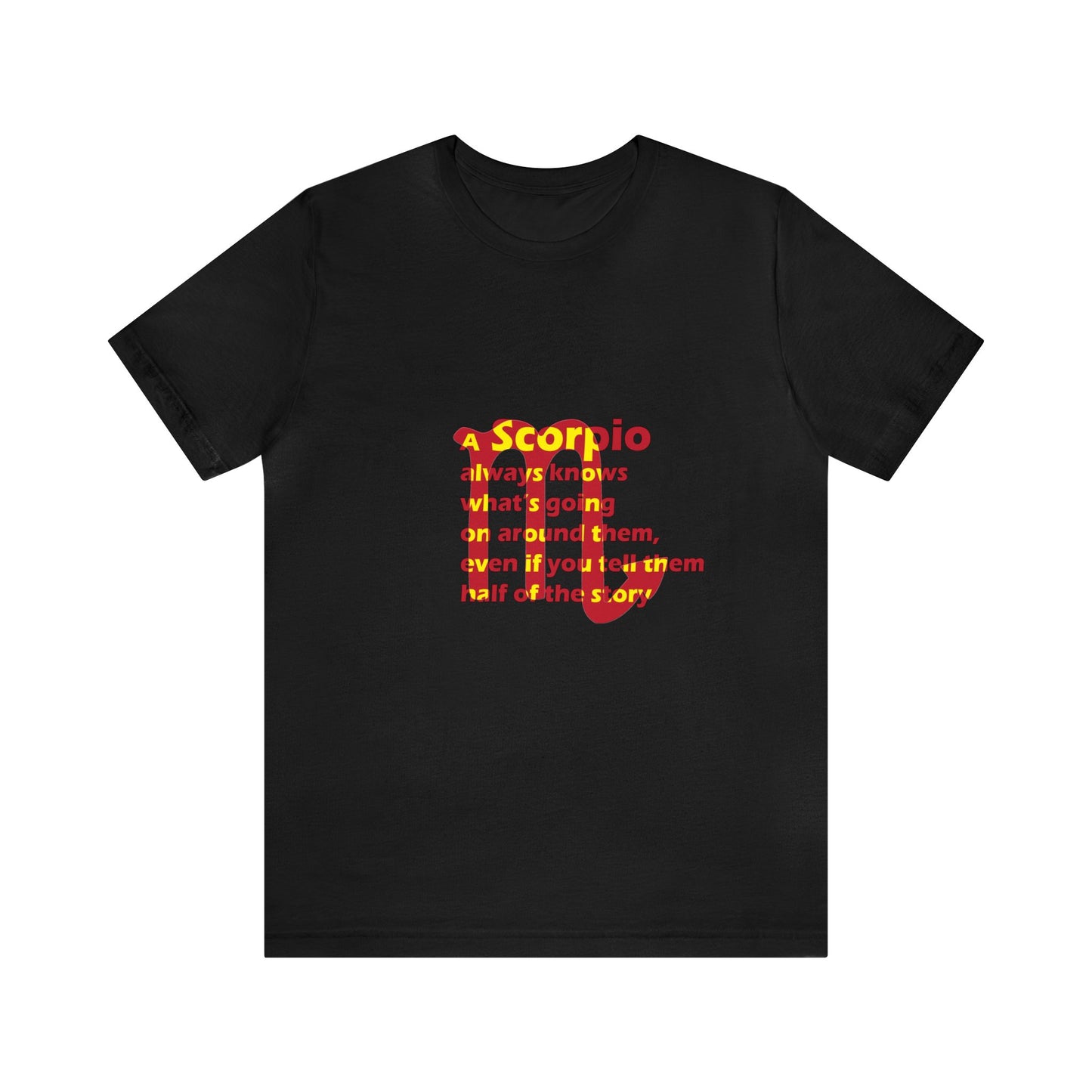 Scorpio T-Shirt Sign