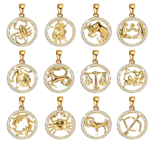 Zodiac Charms Necklace