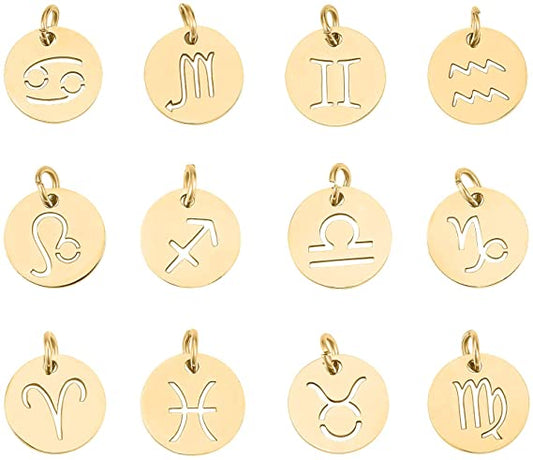 Gold Zodiac Sign necklace